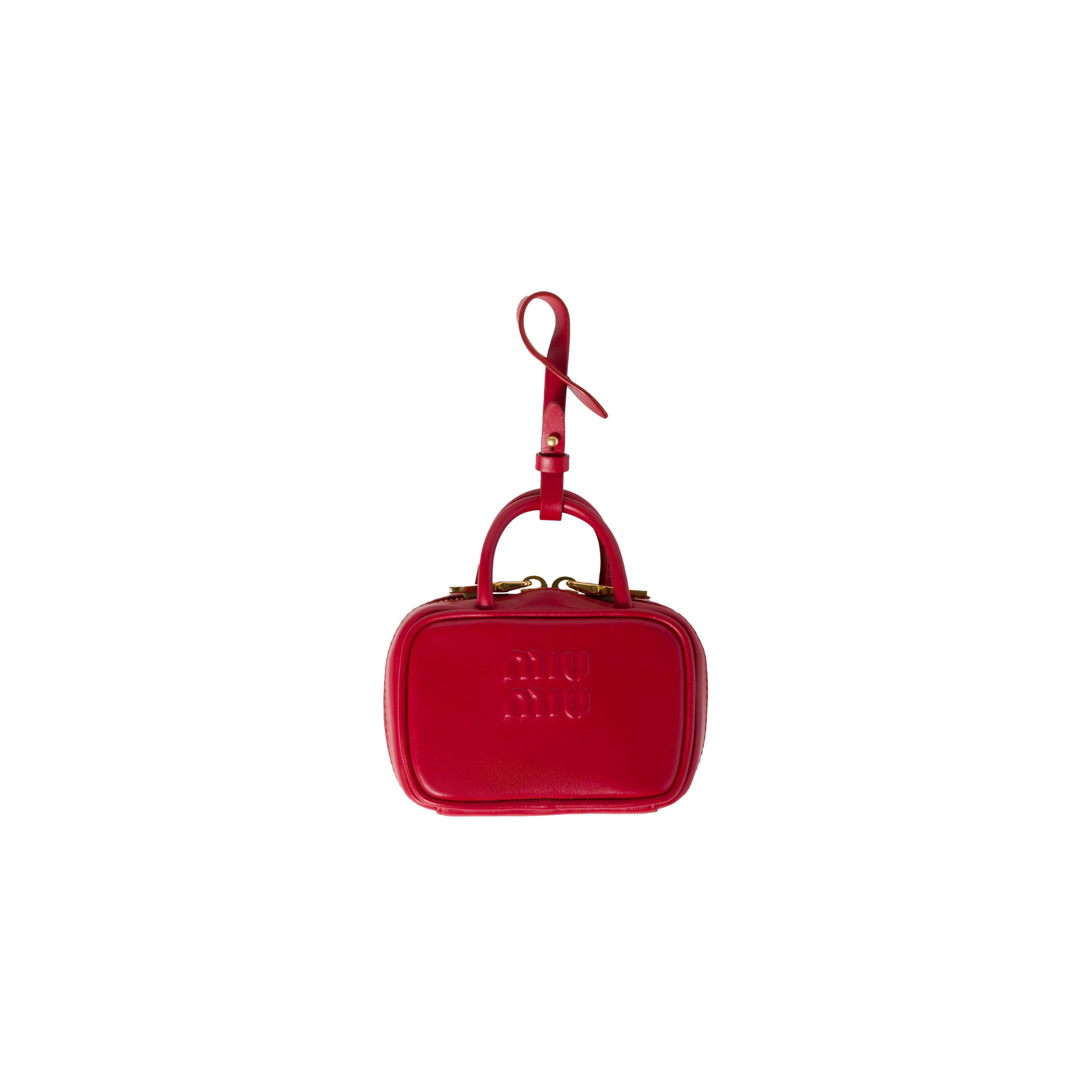 MIUMIU LEATHER MICRO BAG 5NR036 (11*7*4cm) MIUMIU LEATHER MICRO BAG 5NR036 (11*7*4cm)
